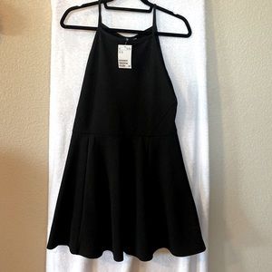 Divided H&M Black Dress-size 14